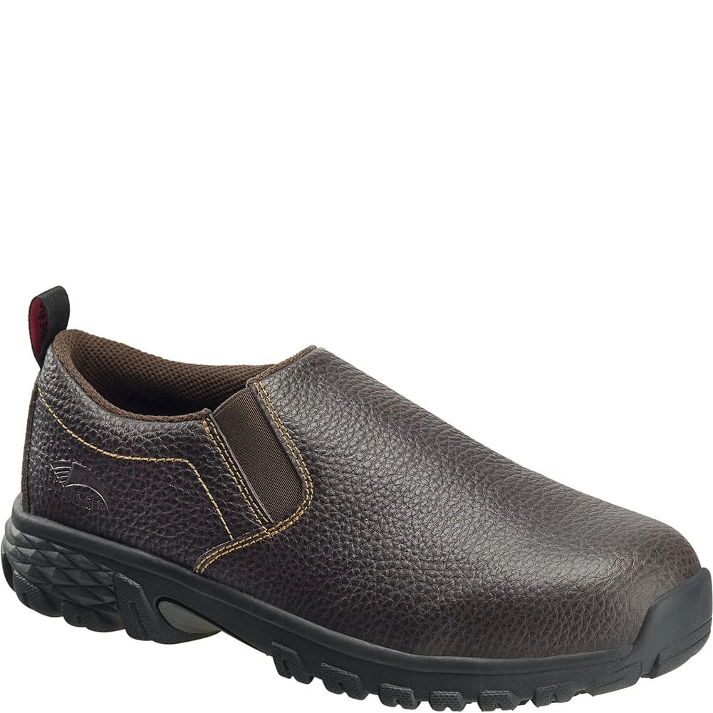Avenger Men's Flight SD Safety Slip On Shoes - Brown 1 Avenger Men's Flight SD Safety Slip On Shoes - Brown