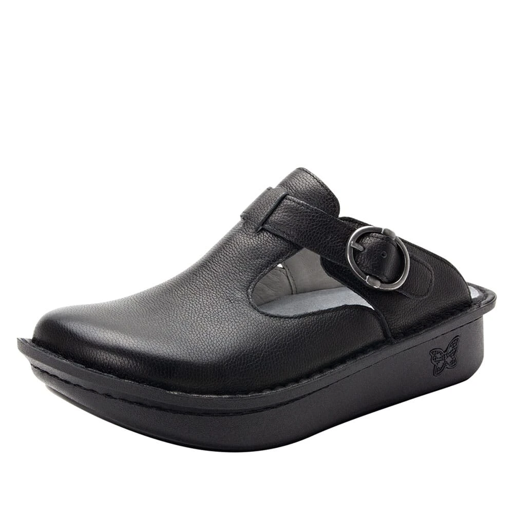 Alegria Women's Classic Upgrade Casual Clogs - Black 2 Alegria Women's Classic Upgrade Casual Clogs - Black - Image 2