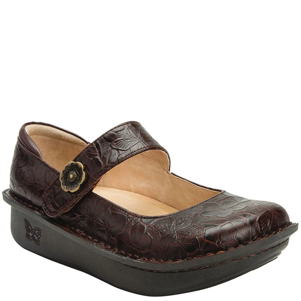 Alegria Women's Paloma Mary Jane Casual Shoes - Flutter Choco 6 Alegria Women's Paloma Mary Jane Casual Shoes - Flutter Choco - Image 6