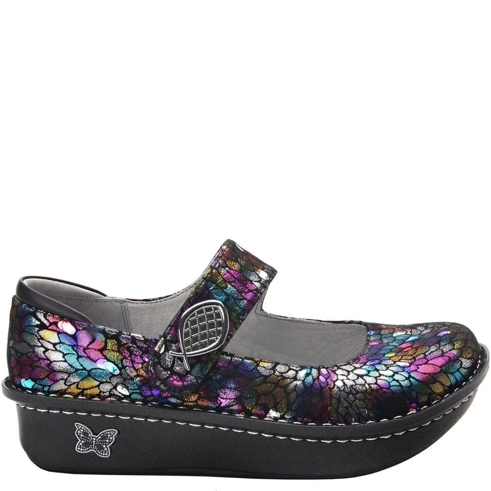 Alegria Women's Paloma Mary Jane Casual Shoes - Minnow Rainbow 3 Alegria Women's Paloma Mary Jane Casual Shoes - Minnow Rainbow - Image 3
