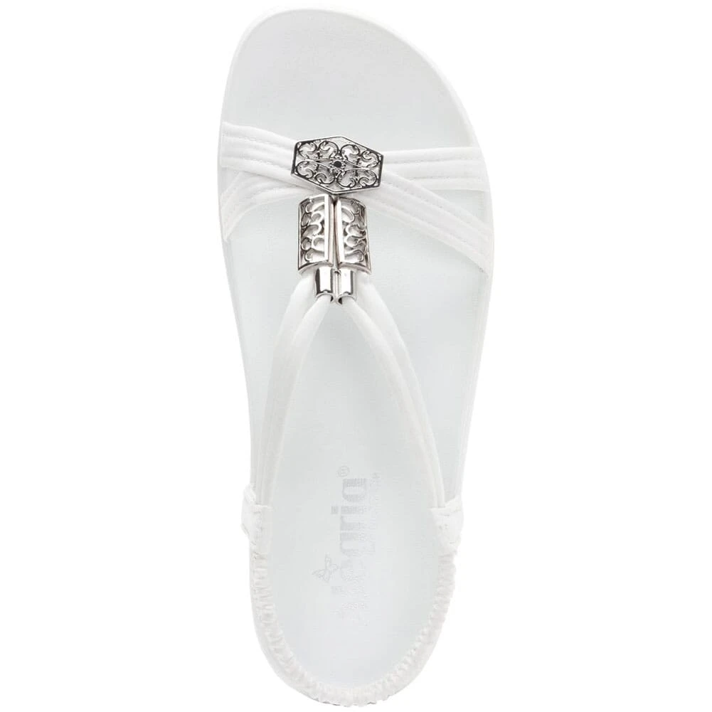 Alegria Women's Roz Vegan Strappy Sandals - White 5 Alegria Women's Roz Vegan Strappy Sandals - White - Image 5