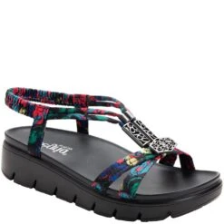 Alegria Women's Roz Vegan Strappy Sandals - Get Away Black 11 Alegria Women's Roz Vegan Strappy Sandals - Get Away Black -Elliotts Boots Shop AAROZ 951 5