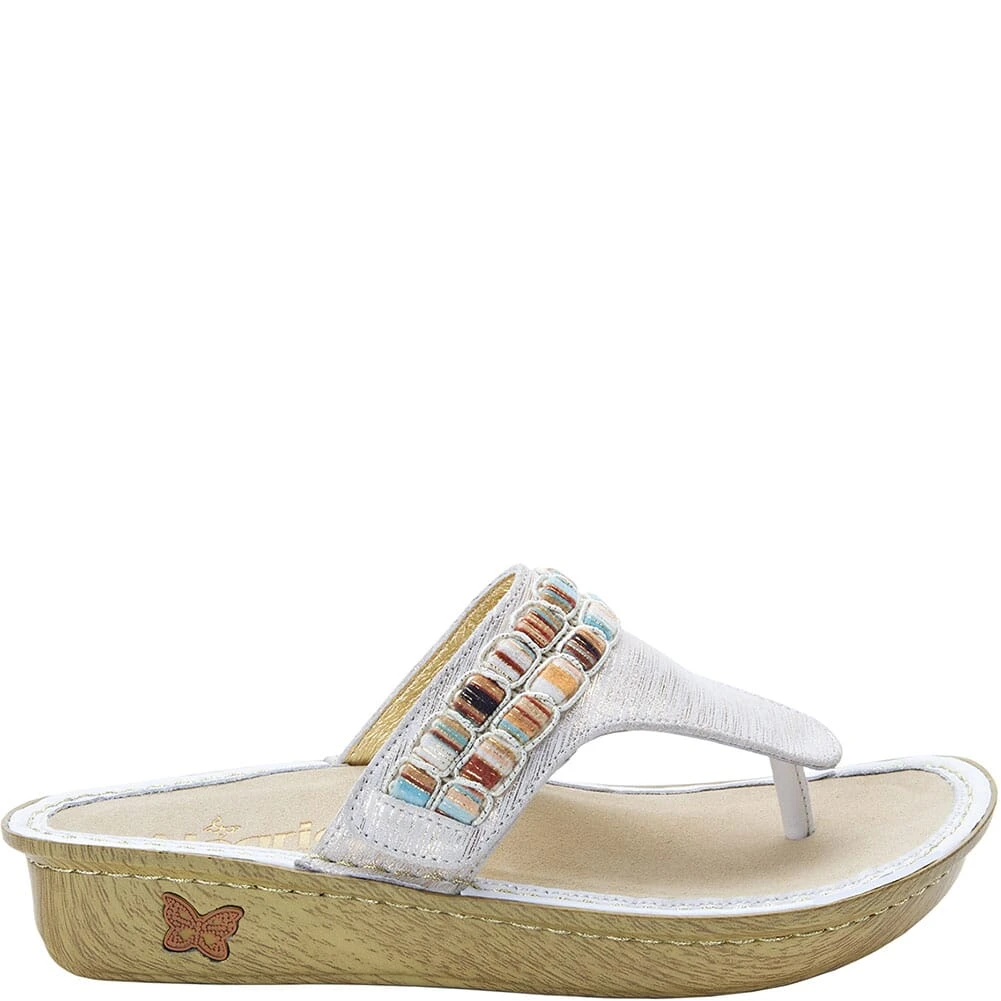 Alegria Women's Vanessa Thong Sandals - Gold 3 Alegria Women's Vanessa Thong Sandals - Gold - Image 3