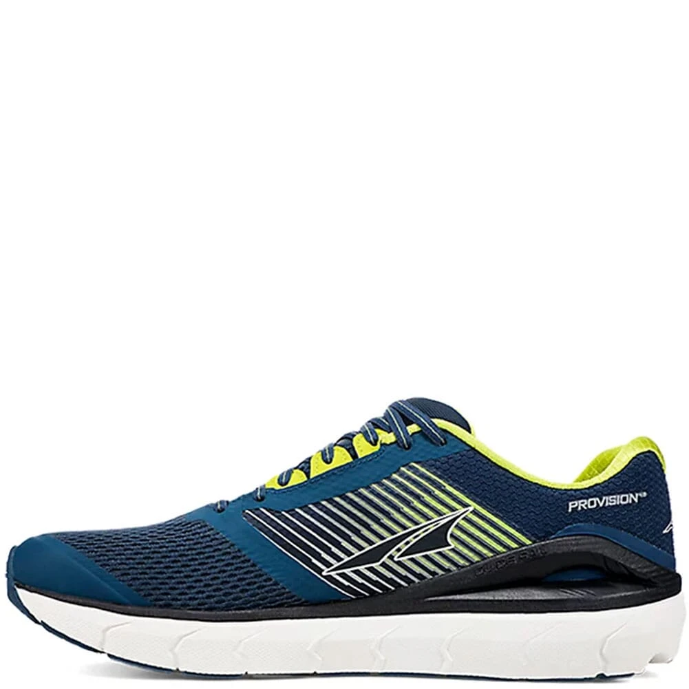 Altra Men's Provision 4 Running Shoes - Blue/Lime 2 Altra Men's Provision 4 Running Shoes - Blue/Lime - Image 2