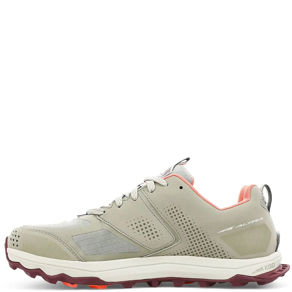 Altra Women's Lone Peak 5 Low Running Shoes - Khaki 2 Altra Women's Lone Peak 5 Low Running Shoes - Khaki - Image 2
