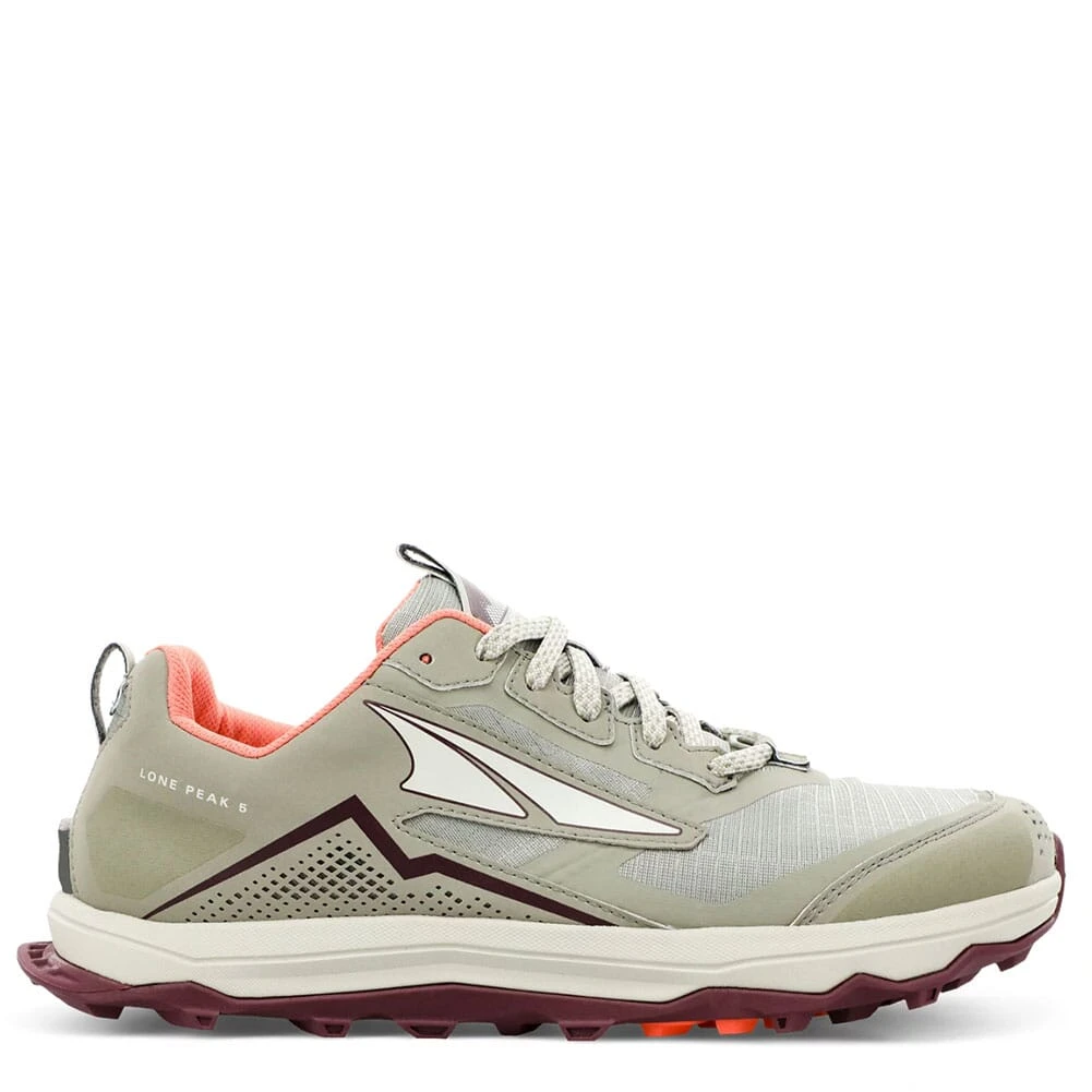 Altra Women's Lone Peak 5 Low Running Shoes - Khaki 4 Altra Women's Lone Peak 5 Low Running Shoes - Khaki - Image 4