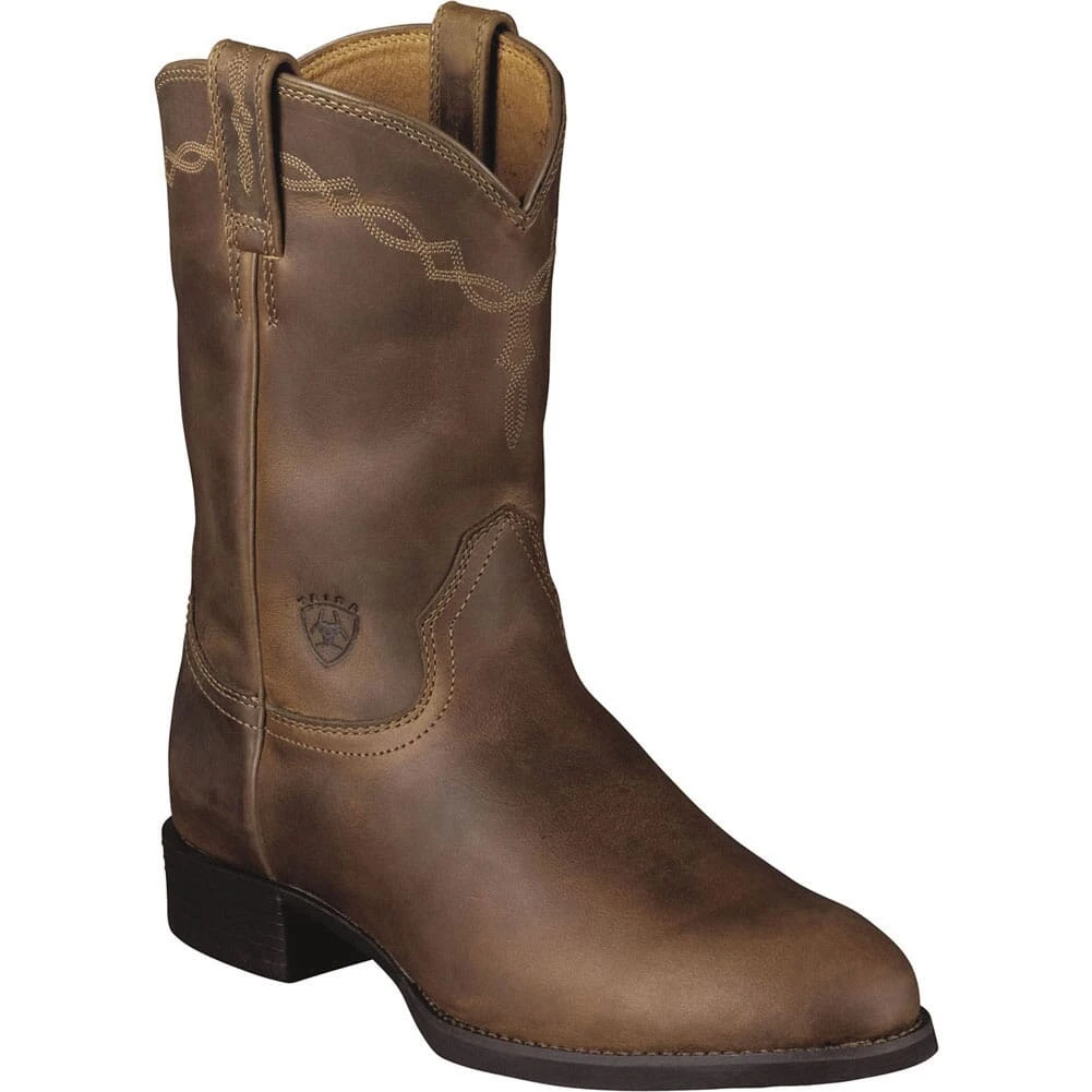 Ariat Men's Duratread Western Ropers - Distressed Brown 1 Ariat Men's Duratread Western Ropers - Distressed Brown