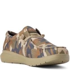 Ariat Men's Hilo Stretch Lace Casual Shoes - Camo Print 5 Ariat Men's Hilo Stretch Lace Casual Shoes - Camo Print -Elliotts Boots Shop AR10040443 2