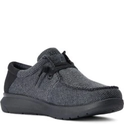 Ariat Men's Hilo Stretch Lace Casual Shoes - Heather Smoke