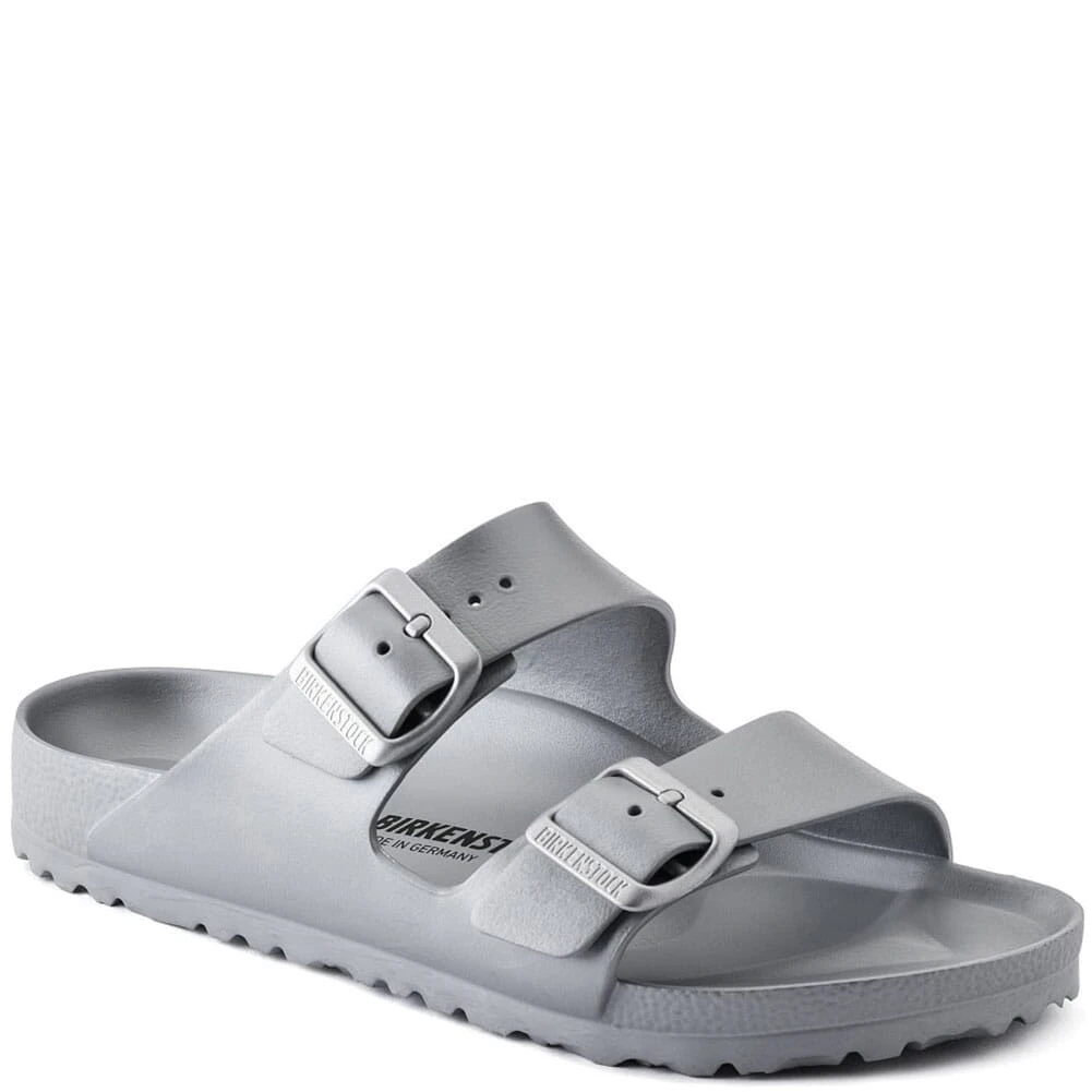 Birkenstock Women's Arizona EVA Sandals - Silver 1 Birkenstock Women's Arizona EVA Sandals - Silver