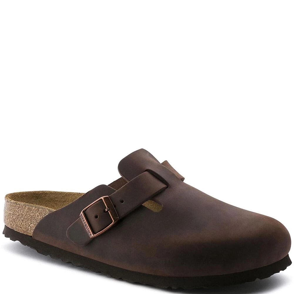 Birkenstock Unisex Boston Soft Footbed Slides - Habana 1 Birkenstock Unisex Boston Soft Footbed Slides - Habana