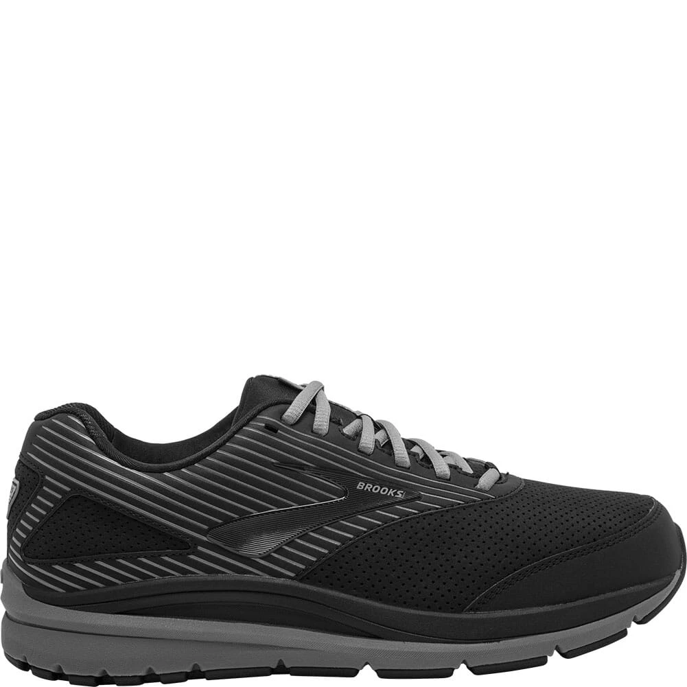 Brooks Men's Addiction Walker Suede Athletic Shoes - Black/Primer 3 Brooks Men's Addiction Walker Suede Athletic Shoes - Black/Primer - Image 3