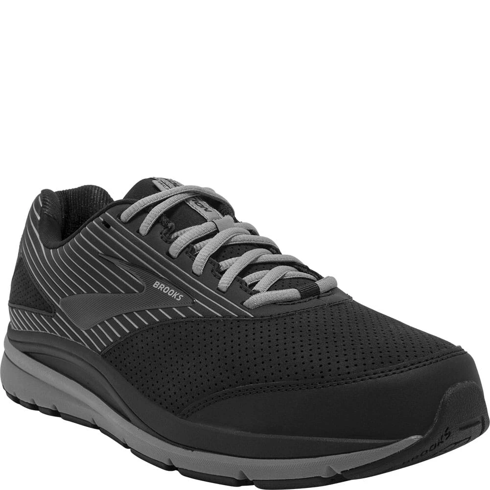 Brooks Men's Addiction Walker Suede Athletic Shoes - Black/Primer 6 Brooks Men's Addiction Walker Suede Athletic Shoes - Black/Primer - Image 6