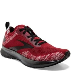 Brooks Men's Levitate 4 Road Running Shoes - Red/Grey/Black -Elliotts Boots Shop BR110345 602 2