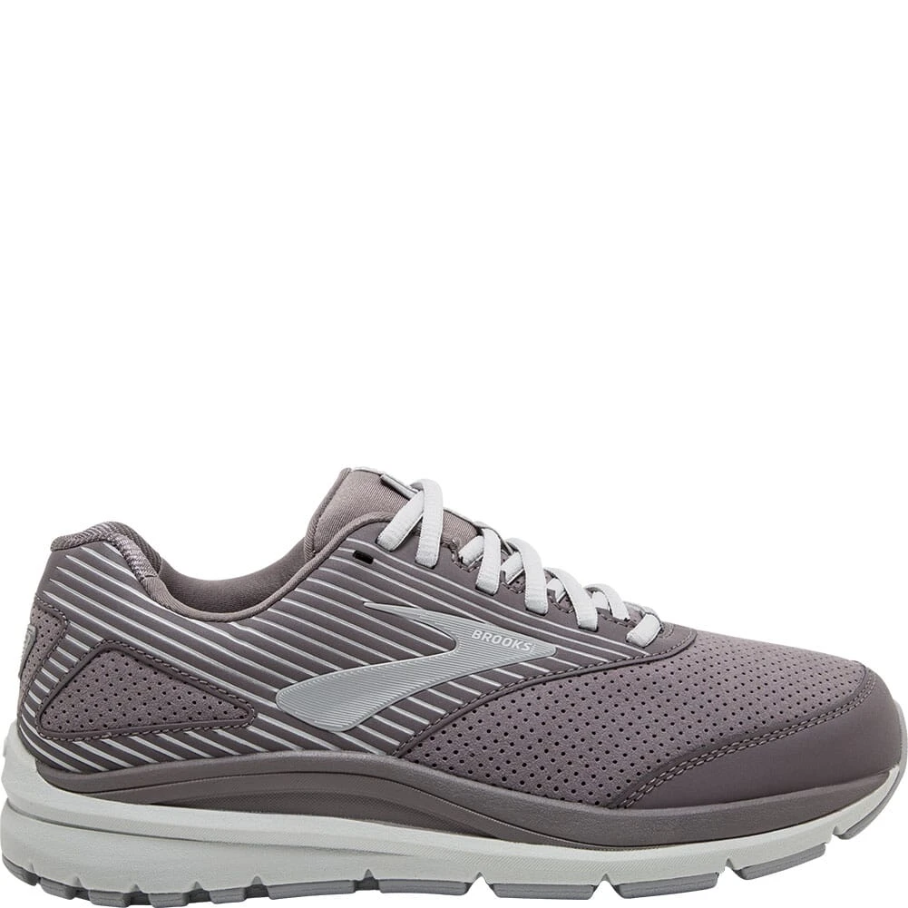 Brooks Women's Addiction Walker Suede Athletic Shoes - Shark/Alloy 3 Brooks Women's Addiction Walker Suede Athletic Shoes - Shark/Alloy - Image 3