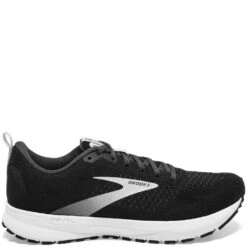 Brooks Women's Revel 4 Running Shoes - Black/Oyster/Silver 8 Brooks Women's Revel 4 Running Shoes - Black/Oyster/Silver -Elliotts Boots Shop BR120337 063 2