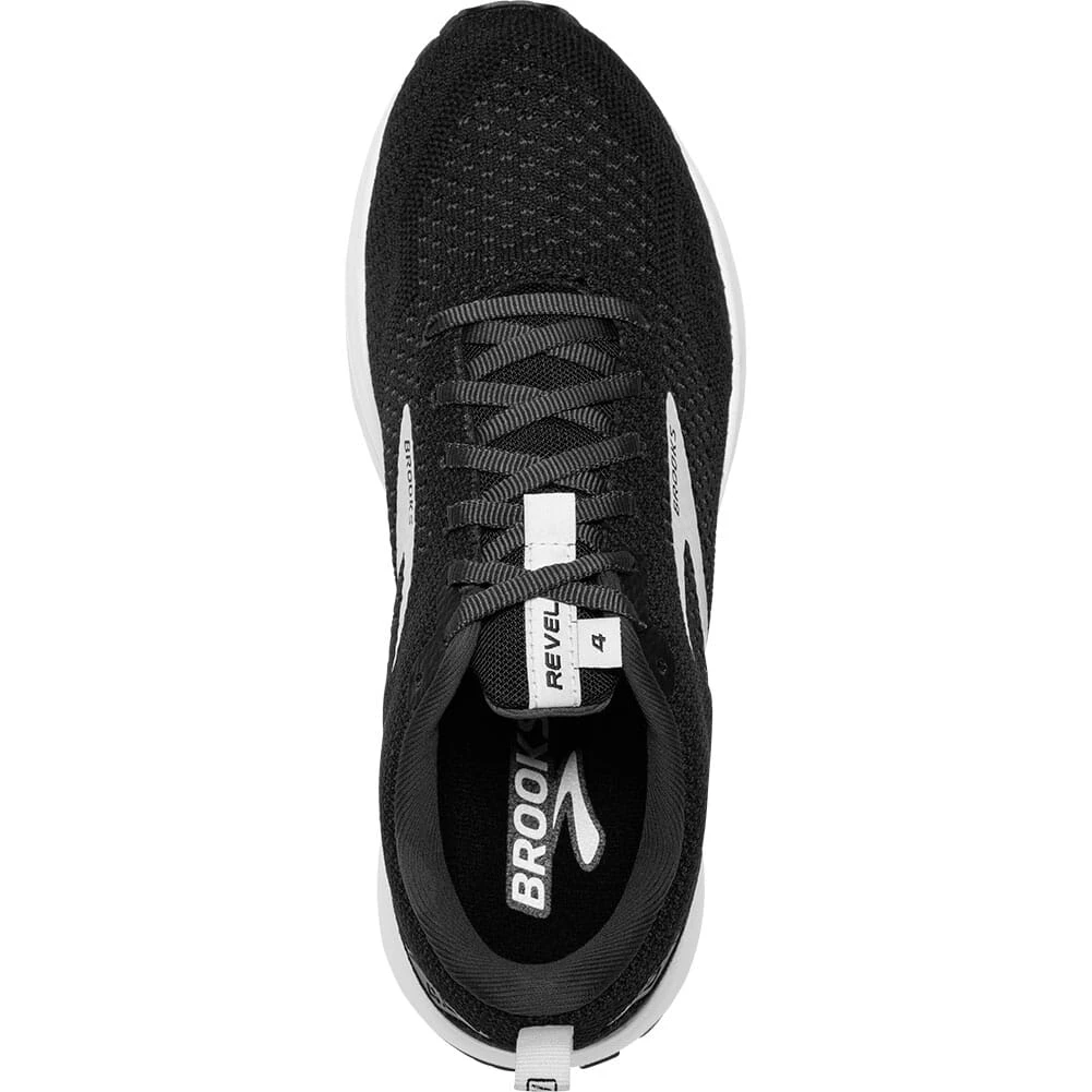 Brooks Women's Revel 4 Running Shoes - Black/Oyster/Silver 5 Brooks Women's Revel 4 Running Shoes - Black/Oyster/Silver - Image 5