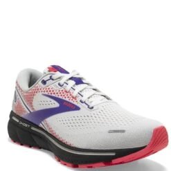 Brooks Women's Ghost 14 Athletic Shoes - White/Purple 11 Brooks Women's Ghost 14 Athletic Shoes - White/Purple -Elliotts Boots Shop BR120356 192 5