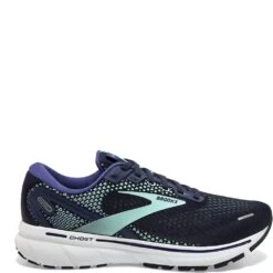 Brooks Women's Ghost 14 Athletic Shoes - Peacoat/Yucca/Navy 6 Brooks Women's Ghost 14 Athletic Shoes - Peacoat/Yucca/Navy -Elliotts Boots Shop BR120356 446 2