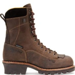Carolina Men's 8IN WP Work Logger - Gaucho 9 Carolina Men's 8IN WP Work Logger - Gaucho -Elliotts Boots Shop CA7022 2