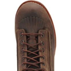 Carolina Men's 8IN WP Work Logger - Gaucho 10 Carolina Men's 8IN WP Work Logger - Gaucho -Elliotts Boots Shop CA7022 3