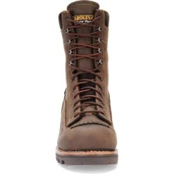 Carolina Men's 8IN WP Work Logger - Gaucho 12 Carolina Men's 8IN WP Work Logger - Gaucho -Elliotts Boots Shop CA7022 5