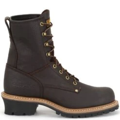 Carolina Men's Plain Toe Work Loggers - Briar 9 Carolina Men's Plain Toe Work Loggers - Briar -Elliotts Boots Shop CA821 2