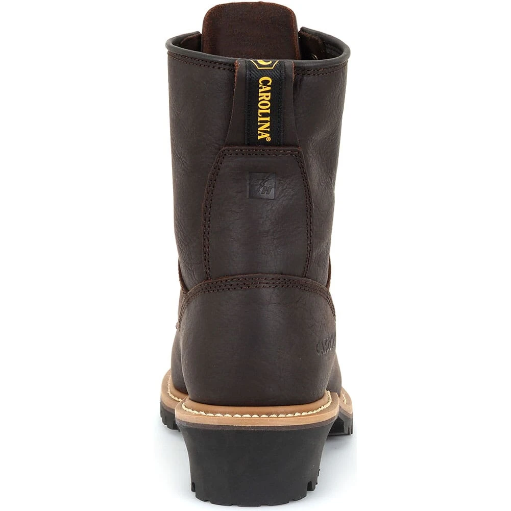 Carolina Men's Plain Toe Work Loggers - Briar 5 Carolina Men's Plain Toe Work Loggers - Briar - Image 5