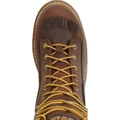 Carolina Men's Spruce Safety Loggers - Copper 10 Carolina Men's Spruce Safety Loggers - Copper -Elliotts Boots Shop CA9824 3