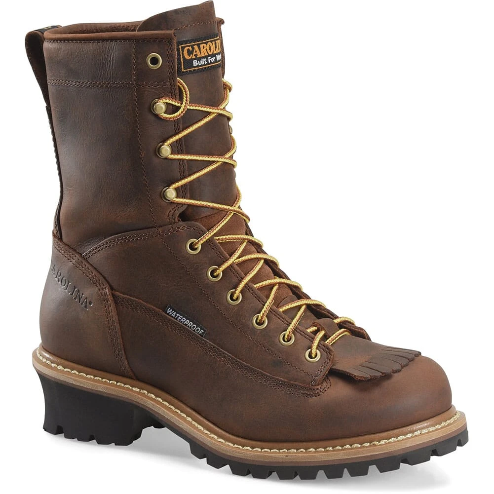 Carolina Men's Spruce Safety Loggers - Copper 7 Carolina Men's Spruce Safety Loggers - Copper - Image 7