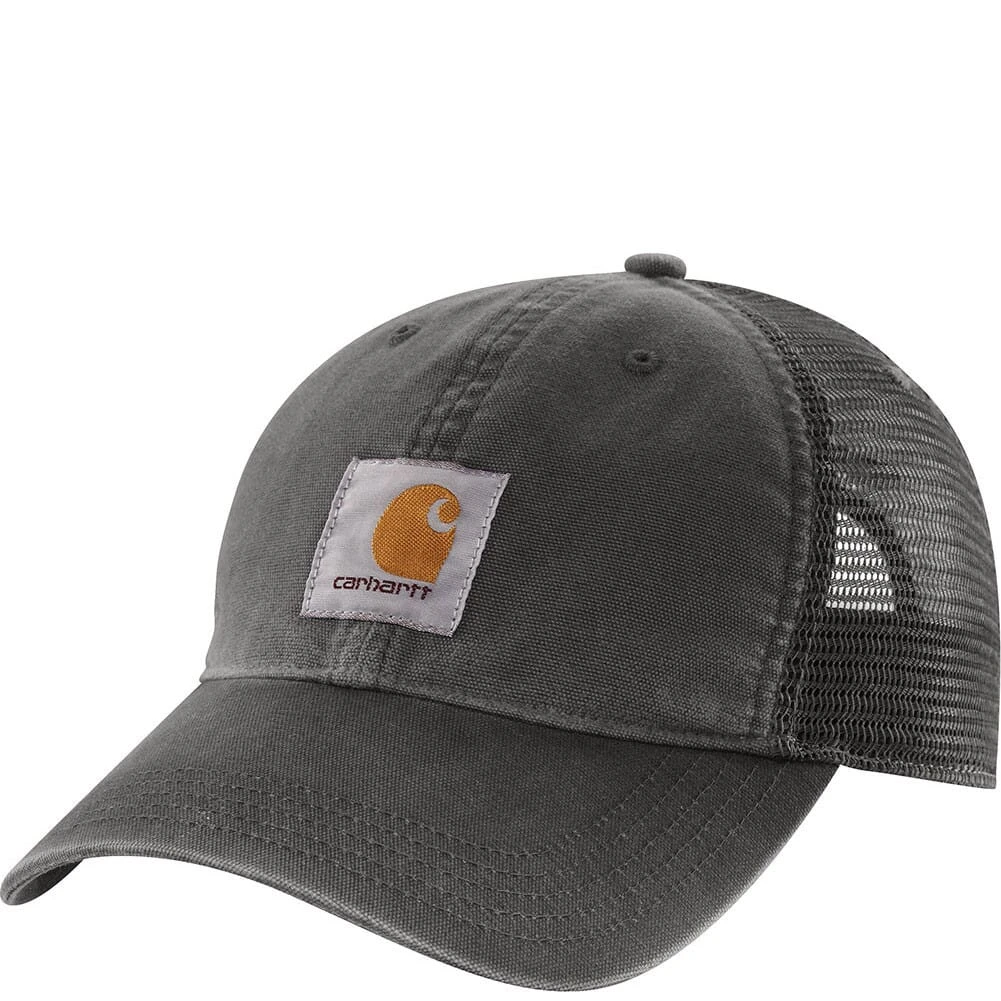 Carhartt Men's Buffalo Cap - Gravel 1 Carhartt Men's Buffalo Cap - Gravel
