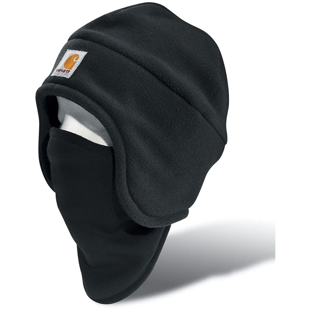 Carhartt Men's Fleece 2-in-1 Face Mask - Black 1 Carhartt Men's Fleece 2-in-1 Face Mask - Black