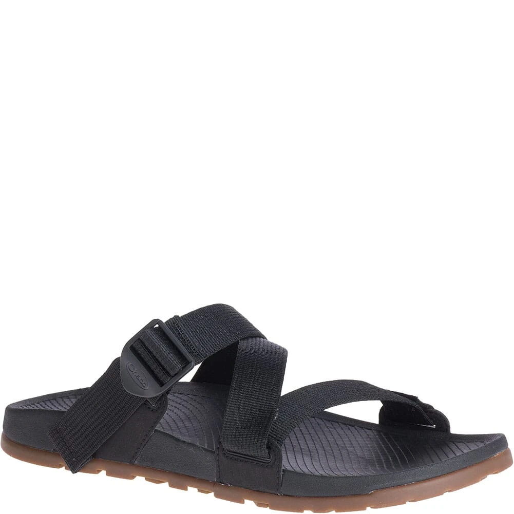 Chaco Men's Lowdown Slides - Black 7 Chaco Men's Lowdown Slides - Black - Image 7