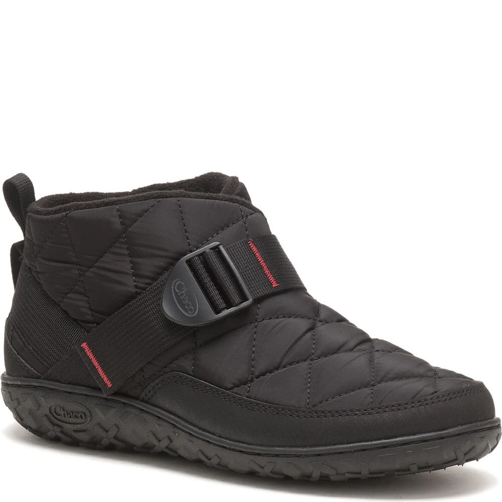 Chaco Men's Ramble Puff Casual Slippers - Black 4 Chaco Men's Ramble Puff Casual Slippers - Black - Image 4