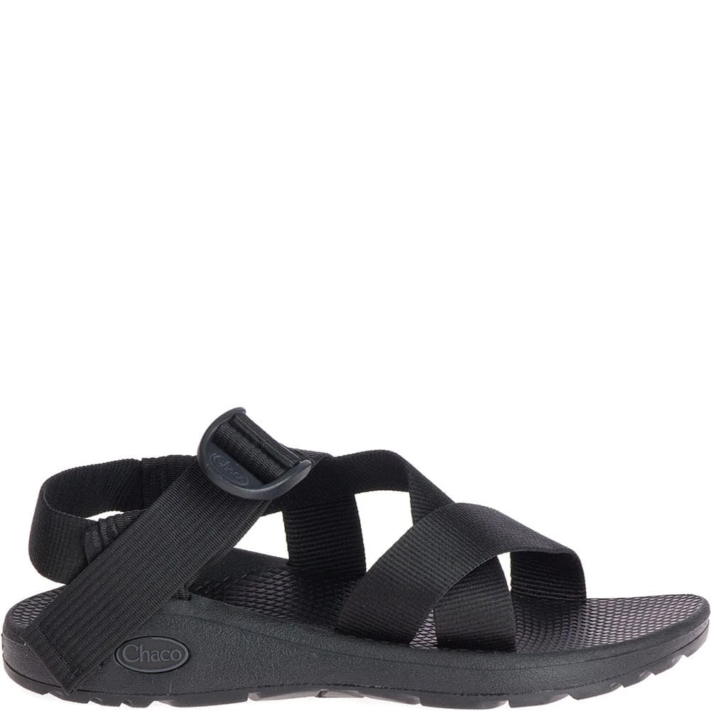 Chaco Women's Mega Z/Cloud Sandals - Solid Black 3 Chaco Women's Mega Z/Cloud Sandals - Solid Black - Image 3