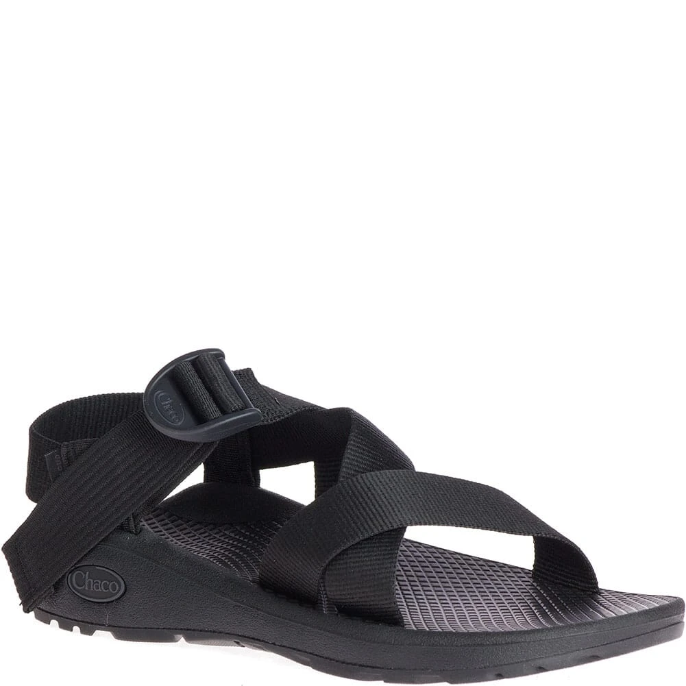Chaco Women's Mega Z/Cloud Sandals - Solid Black 7 Chaco Women's Mega Z/Cloud Sandals - Solid Black - Image 7