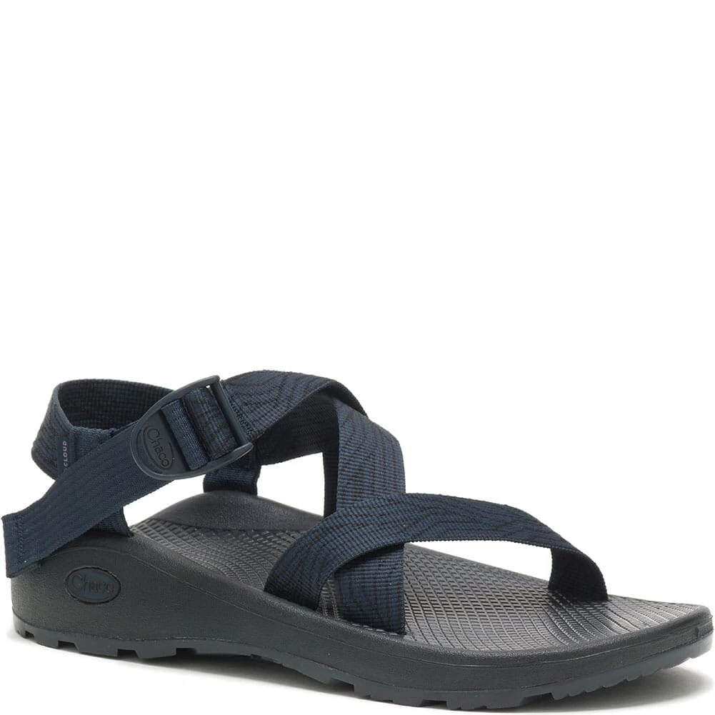 Chaco Men's Z/Cloud Sandals - Serpent Navy 7 Chaco Men's Z/Cloud Sandals - Serpent Navy - Image 7