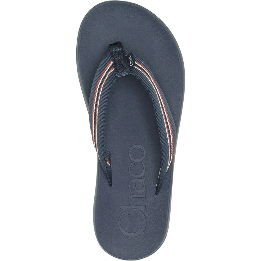 Chaco Men's Chillos Flip Flops - Sadie Navy 5 Chaco Men's Chillos Flip Flops - Sadie Navy - Image 5