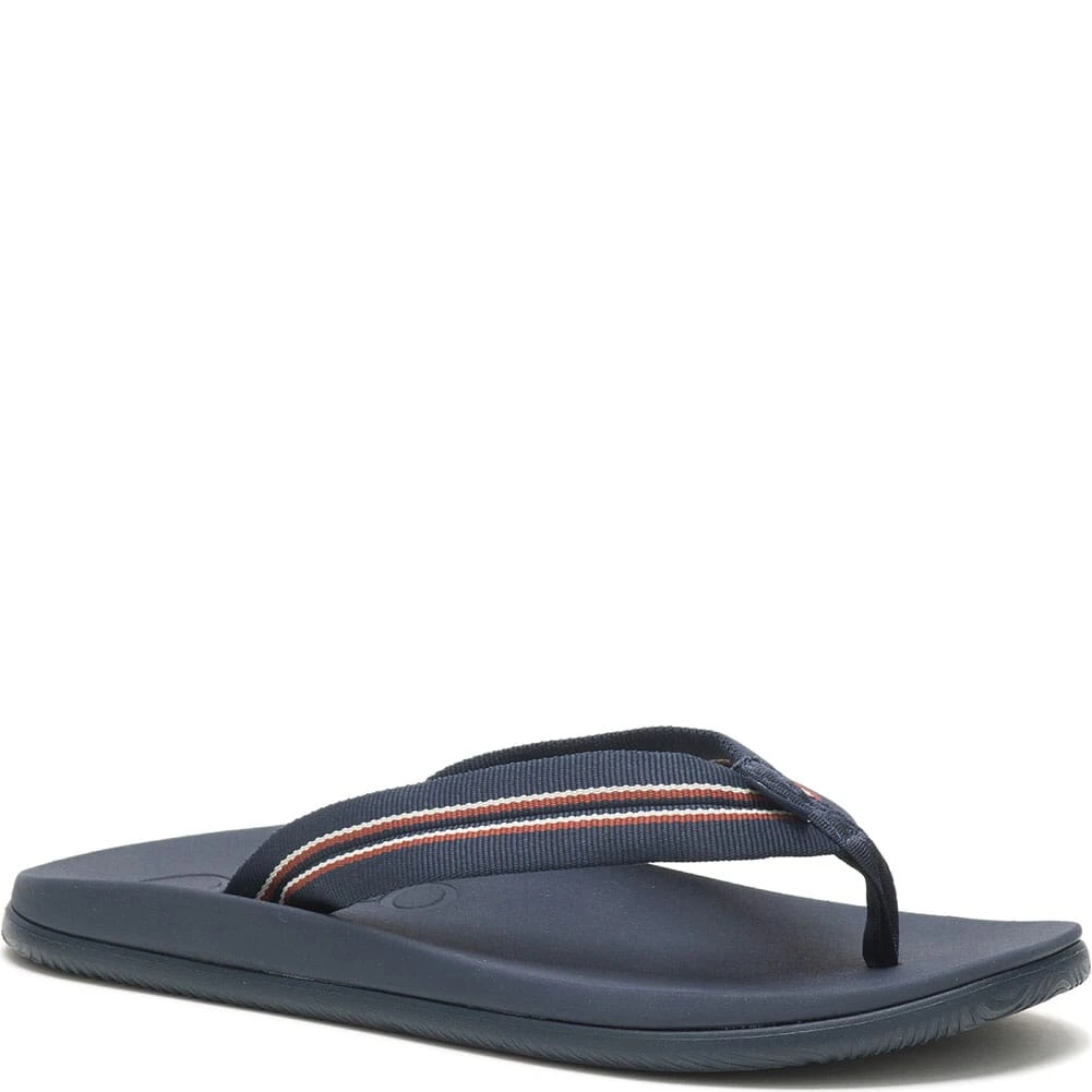 Chaco Men's Chillos Flip Flops - Sadie Navy 7 Chaco Men's Chillos Flip Flops - Sadie Navy - Image 7