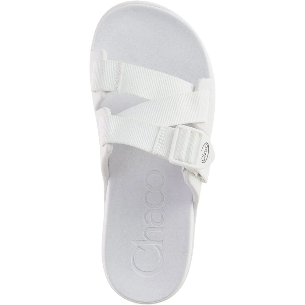 Chaco Women's Chillos Slides - White 5 Chaco Women's Chillos Slides - White - Image 5