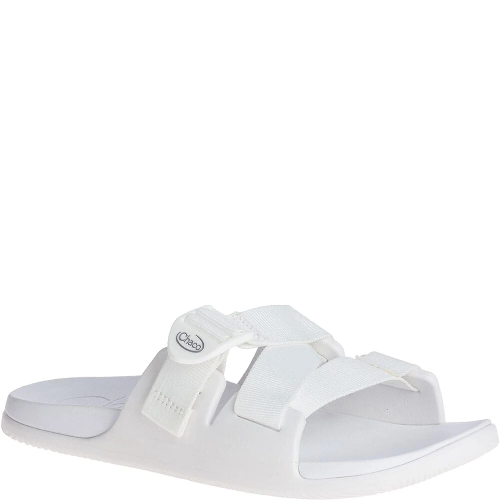 Chaco Women's Chillos Slides - White 7 Chaco Women's Chillos Slides - White - Image 7