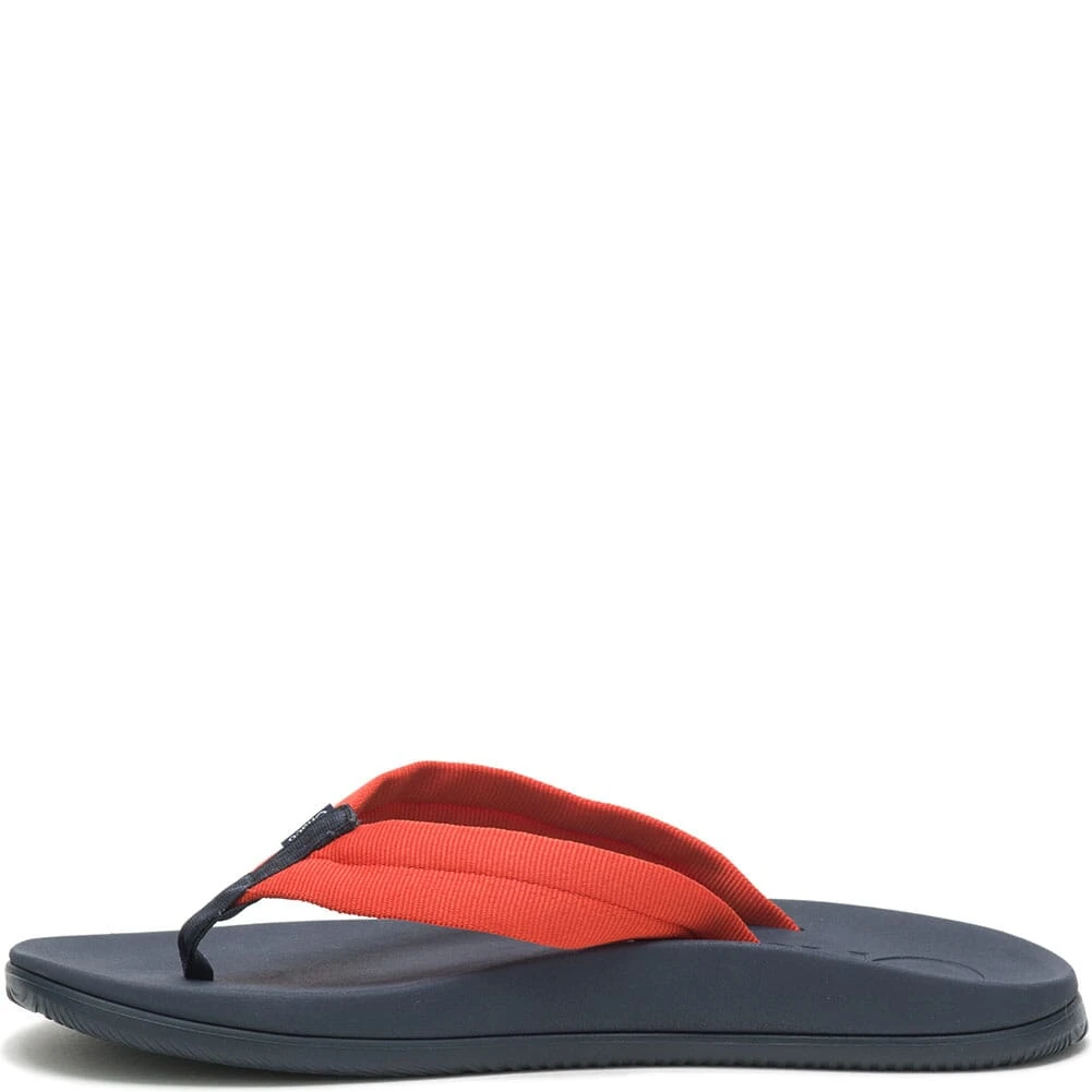 Chaco Men's Chillios Flip Flops - Tube Spicy Orange 2 Chaco Men's Chillios Flip Flops - Tube Spicy Orange - Image 2