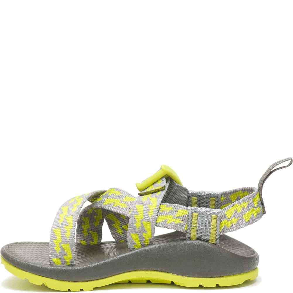 Chaco Kids Z1 Ecotread Sandals - Bolt Neon 2 Chaco Kids Z1 Ecotread Sandals - Bolt Neon - Image 2