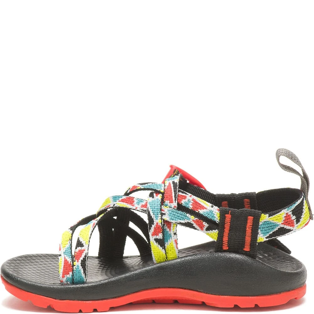 Chaco Kid's ZX/1 Ecotread Sandals - Crust Multi 2 Chaco Kid's ZX/1 Ecotread Sandals - Crust Multi - Image 2