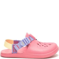 Chaco Kid's Chillios Clogs - Rose 6 Chaco Kid's Chillios Clogs - Rose -Elliotts Boots Shop CUJCH180362 2