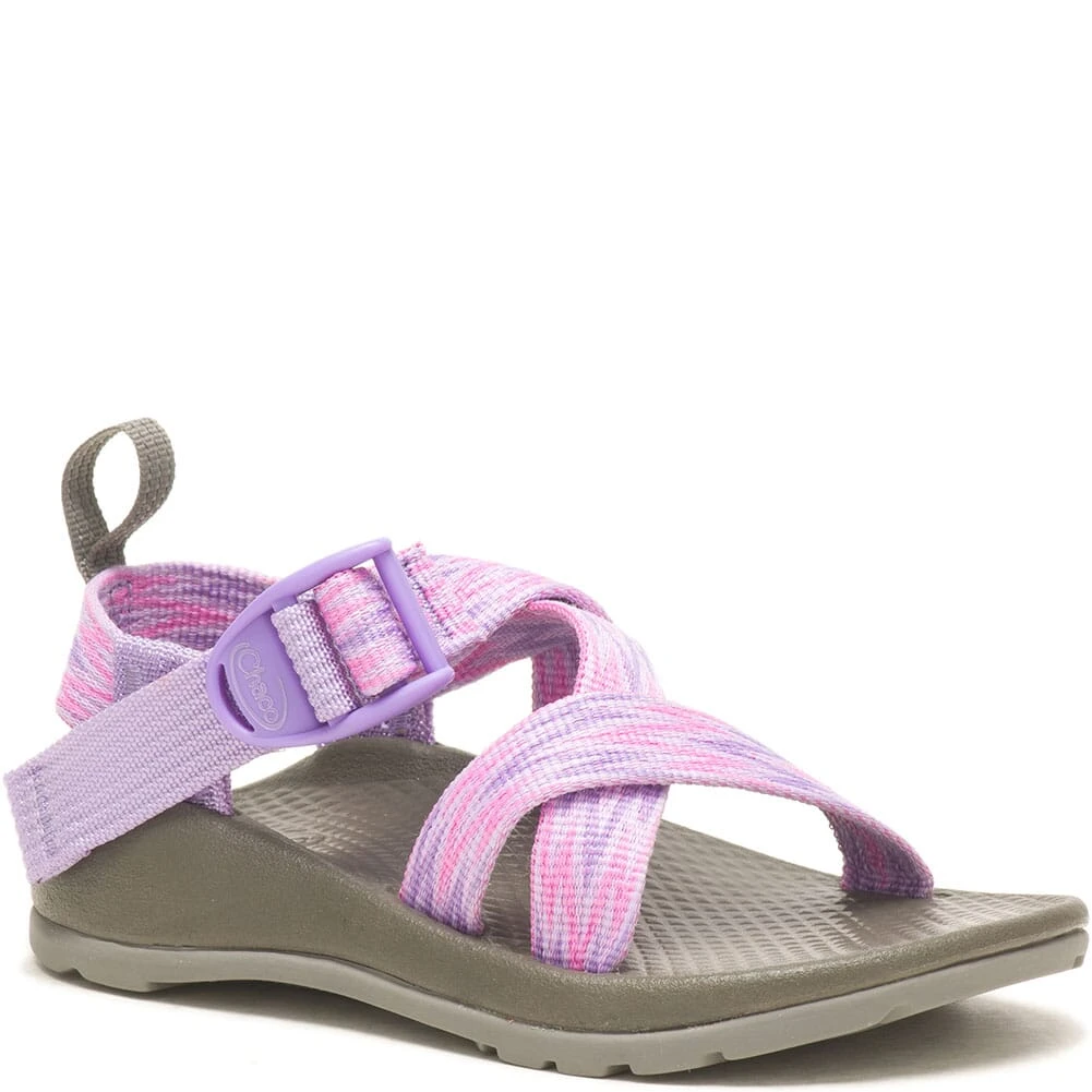 Chaco Kids Z1 Ecotread Sandals - Squall Purple/Rose 1 Chaco Kids Z1 Ecotread Sandals - Squall Purple/Rose
