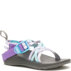 Chaco Kid's ZX/1 Ecotread Sandals - Vary Purple Rose