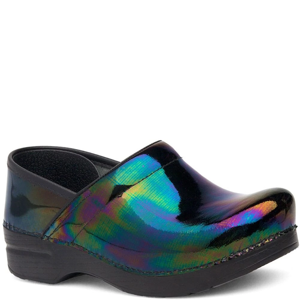 Dansko Women's Professional Clogs - Petrol Patent 1 Dansko Women's Professional Clogs - Petrol Patent