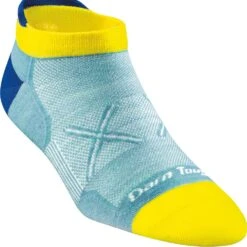 Darn Tough Women's Vertex No Show Tab Ultra-Light Socks - Light Blue