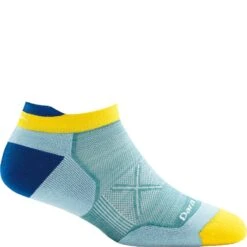 Darn Tough Women's Vertex No Show Tab Ultra-Light Socks - Light Blue 9 Darn Tough Women's Vertex No Show Tab Ultra-Light Socks - Light Blue -Elliotts Boots Shop DT1016 LIBL 4